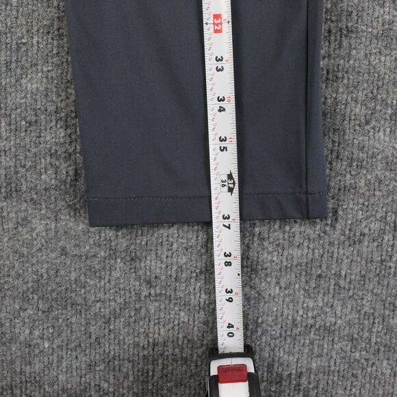 Rhone Pants Mens 31 Commuter Skinny Gray Performance Stretch Travel Chino - Picture 10 of 11